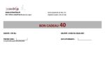 Bons cadeaux 40